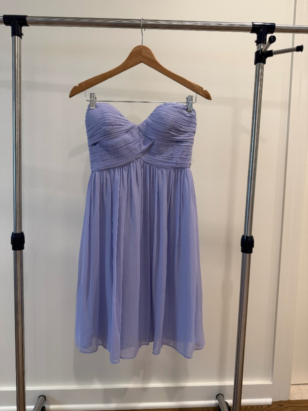 Vintage Lilac Donna Morgan Mini (Size 2)